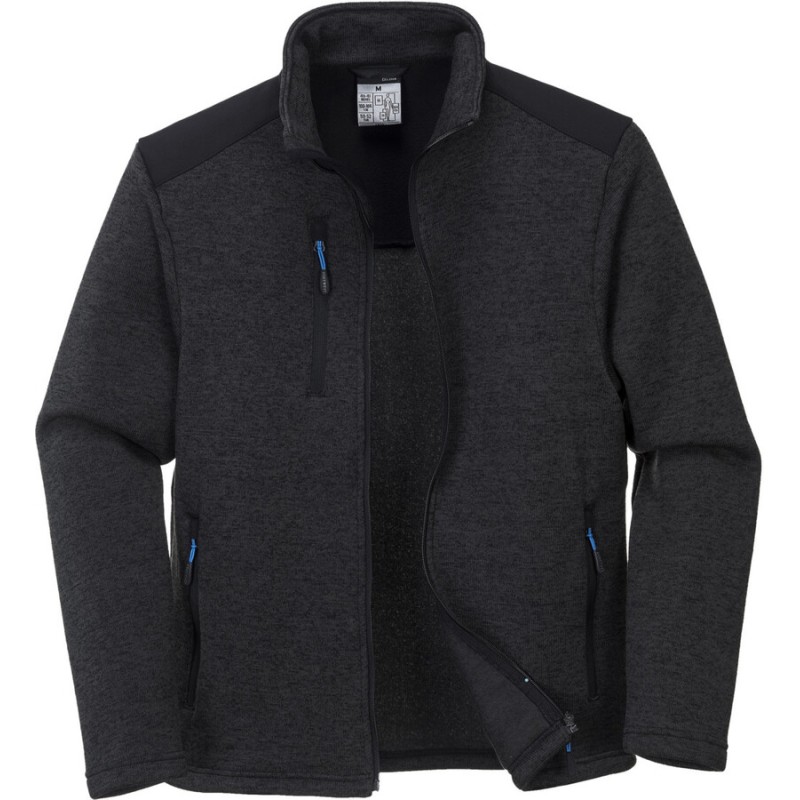 Polaire KX3 urbaine renforcée et molletonnée, poches zippées