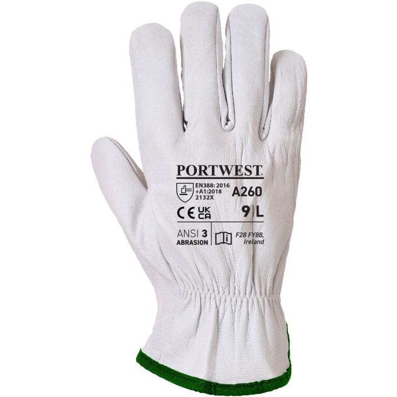 Gants en cuir ovin respirant utilisables dans les climats chauds