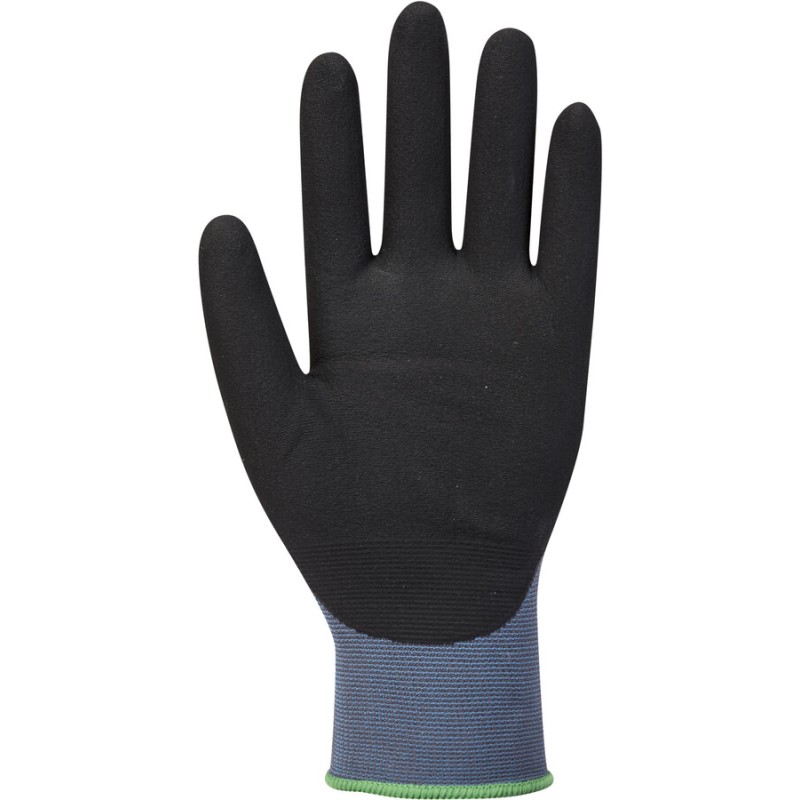 Gants en polyester recyclé enduit mousse nitrile, dextérité maximum