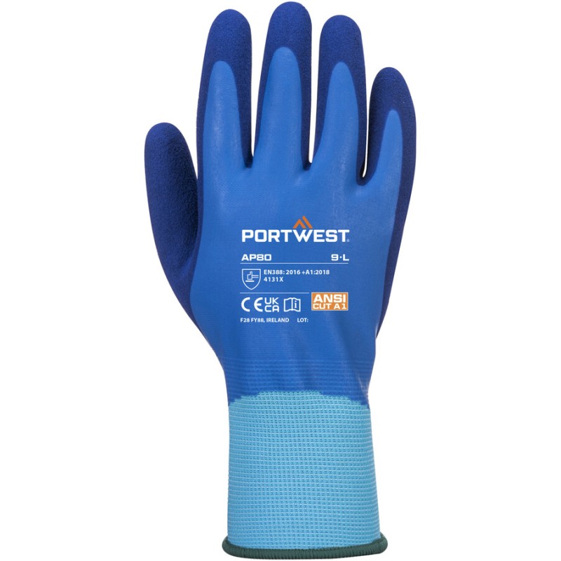 Gants Liquid Pro double enduction latex, protection maximale contre les liquides
