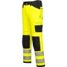 Pantalon de travail Haute Visibilité PW3 robuste et confortable, 10 poches