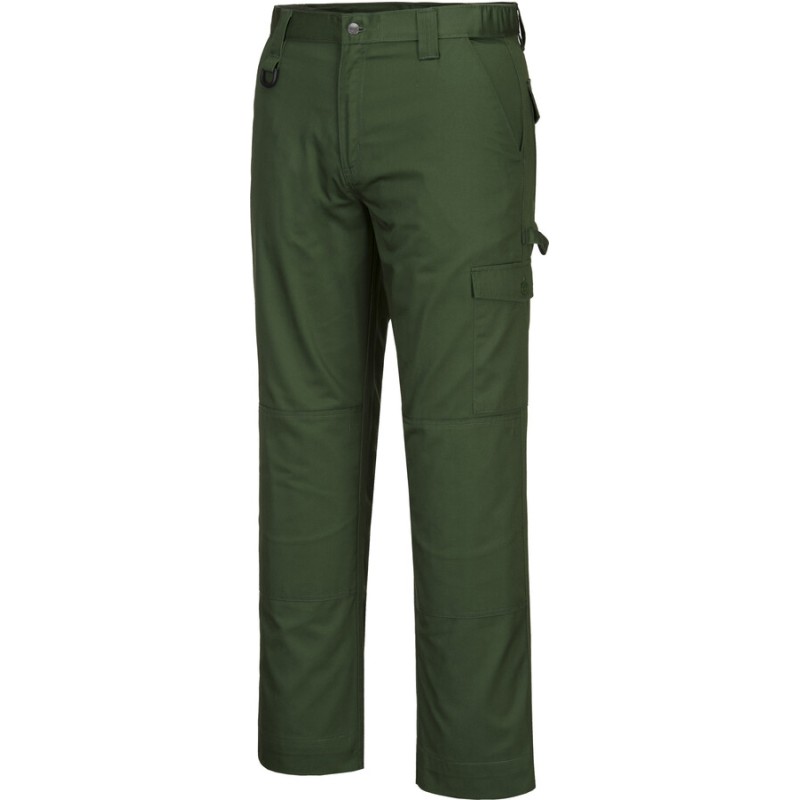 Pantalon de travail moderne et robuste, 6 poches dont genouillère