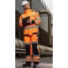 Veste de pluie modaflame, protection contre les flammes et arc électrique