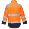 Veste orange Haute-Visibilité modaflame, protection contre les flammes et arc électrique