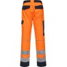 Pantalon orange Haute-Visibilité modaflame, protection contre les flammes et arc électrique