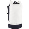 Sac marin en polyester 600D blanc et bleu marine