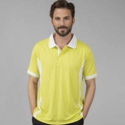 Polo sport respirant homme polyester Quick Dry, 140 g/m²