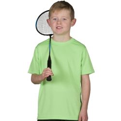 T-shirt sport respirant enfant manches courtes, 140 g/m²