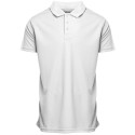 Polo sport respirant homme polyester, manches courtes, 140 g/m²