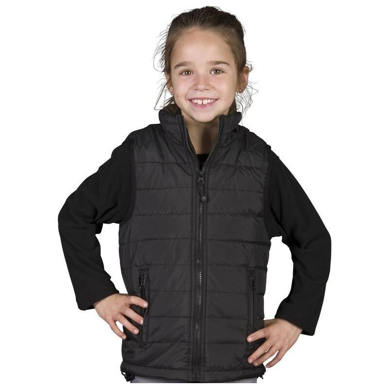 Bodywarmer tendance enfant déperlant et coupe-vent