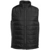 Bodywarmer moderne de ville pour homme, coupe-vent Black & Match