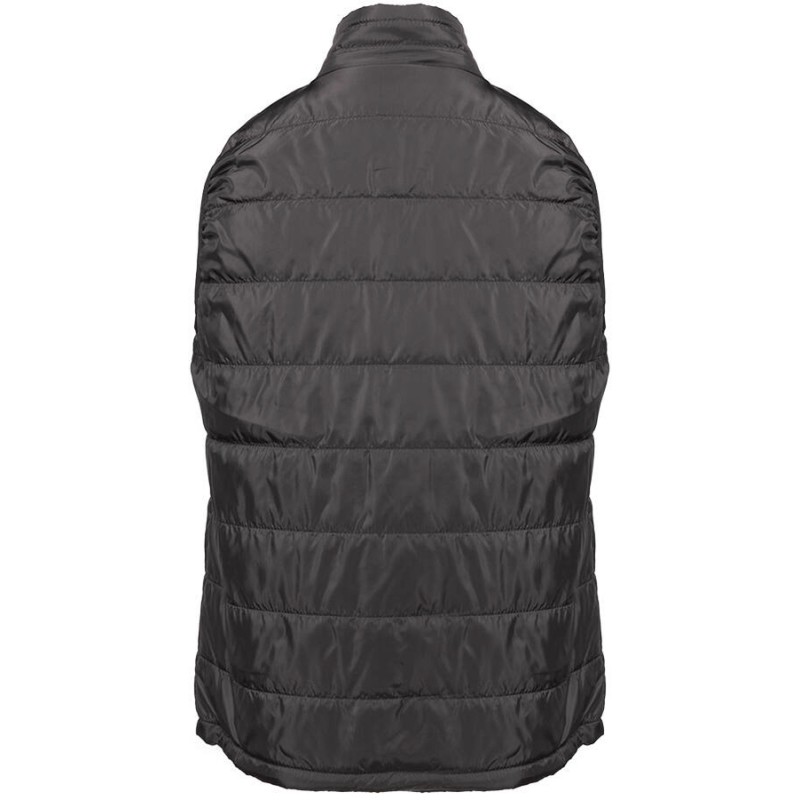 Bodywarmer moderne de ville pour femme, coupe-vent Black & Match