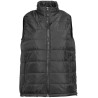 Bodywarmer moderne de ville pour femme, coupe-vent Black & Match