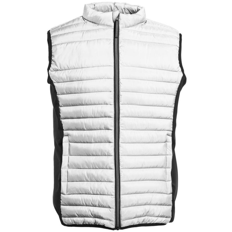 Bodywarmer bi-matière BALTIMORE homme, 340 g/m²
