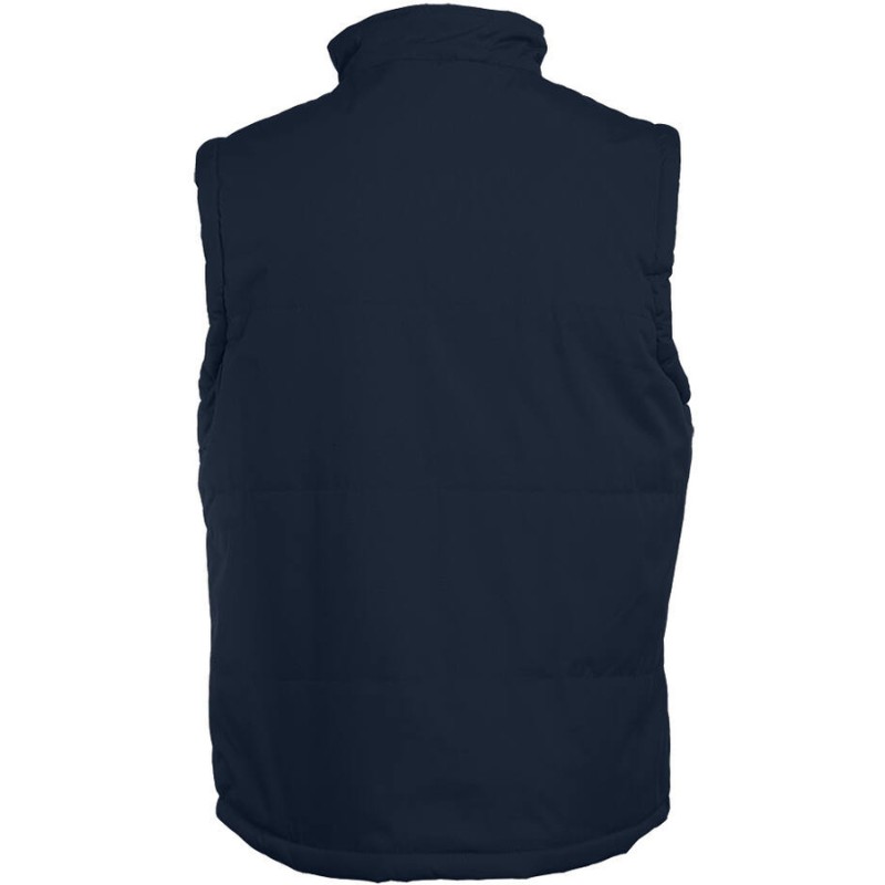 Bodywarmer matelassé et polaire en polyester