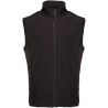Bodywarmer soft-shell 2 couches fermetures contrastées Black & Match