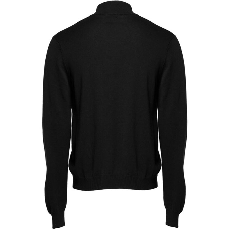 Pull col zippé manches droites, 270 g/m²