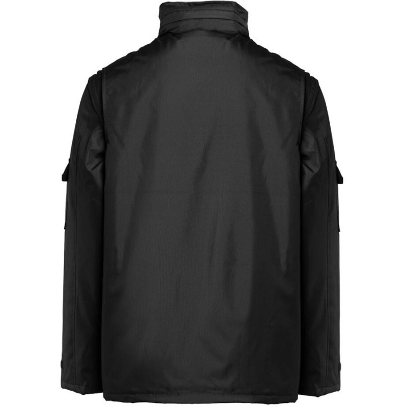 Veste doublée manches amovibles imperméable