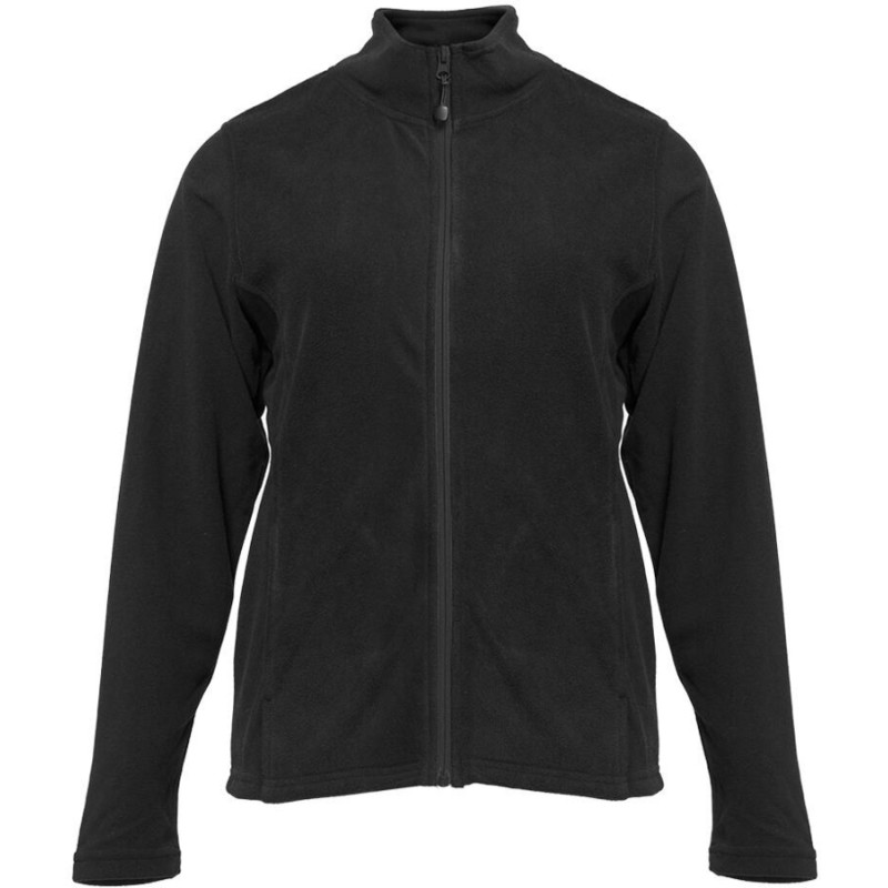 Veste micropolaire femme grand zip et poches latérales, 200 g/m²