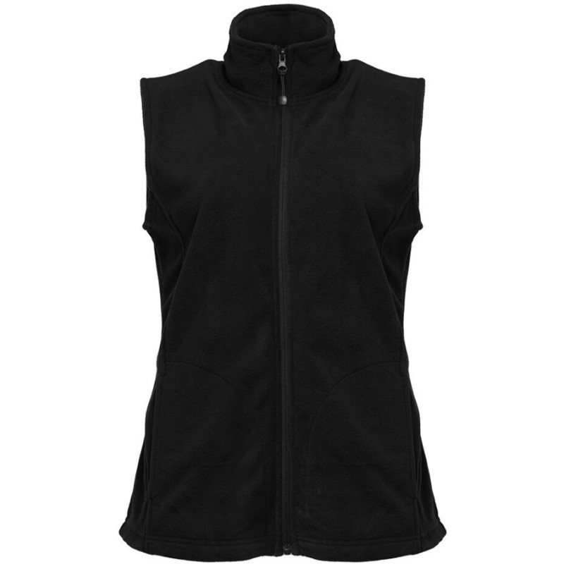 Gilet micropolaire femme sans manches, 200 g/m²