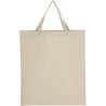 Tote bag, sac shopping en coton bio, anses courtes, 140 g/m²