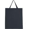 Tote bag, sac shopping coton, anses courtes, 140 g/m²