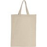 Tote bag en coton, anses courtes, 140 g/m²