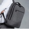 Sac à dos de travail zippé Q-Tech avec port de charge USB