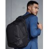 Sac à dos noir professionnel multi-poches, 26 litres