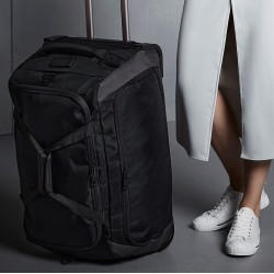 Sac de voyage à roulettes intégrées, poignée de confort, 65 litres
