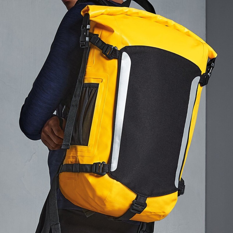 Sac à dos étanche SLX en bâche PVC rigide et solide, 25 litres