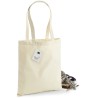 Sac shopping en coton bio canvas de grande qualité, 340 g/m²