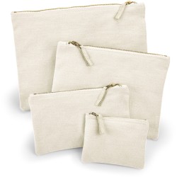 Trousse multi-usages en coton canvas à personnaliser, 400 g/m²