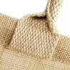 Sac shopping en toile de jute, poignées en coton