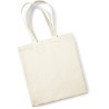 Grand sac shopping en coton canvas commerce équitable, 407 g/m²