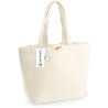 Sac shopping canvas en coton biologique, 340 g/m²