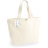 Sac shopping XL canvas en coton biologique, 340 g/m²