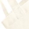 Mini tote bag, mini sac shopping coton vierge, 140 g/m²