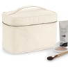 Trousse de toilette en coton brossé à personnaliser, 407 g/m²