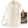 Sac marin en coton bio de qualité, bandoulière ajustable, 340 g/m²