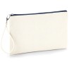 Pochette avec dragonne détachable en coton canvas brossé, 407 g/m²