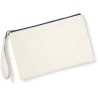 Pochette avec dragonne détachable en coton canvas brossé, 407 g/m²