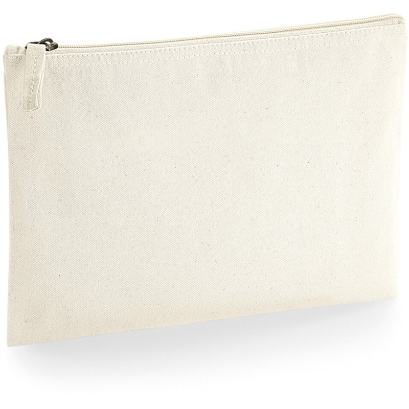 Trousse multi-usages en coton canvas bio, 340 g/m²