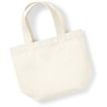 Petit cabas en coton canvas biologique, 340 g/m²