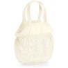 Petit sac filet, sac à provision en coton biologique, 7 litres