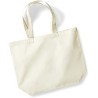 Sac shopping en coton grand volume, 140 g/m²