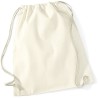 Sac de gym en coton avec cordon, gymsac, 140 g/m²