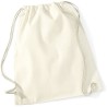 Sac de gym en coton avec cordon, gymsac, 140 g/m²