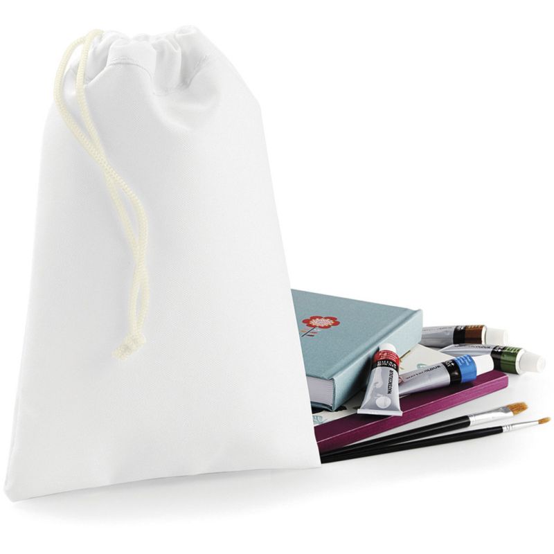 Petit sac de rangement en polyester spécial sublimation, avec cordon