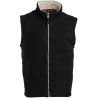 Bodywarmer micropolaire polyester anti-pilling, 300 g/m²
